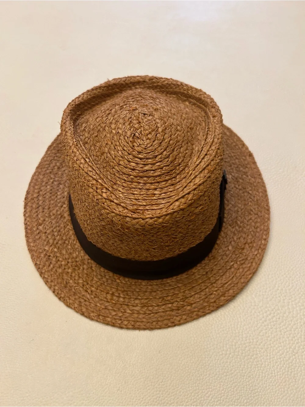 Brixton Woven Straw Hat with Black Band